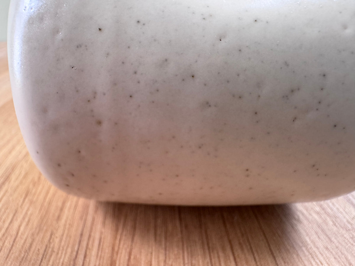 Handmade Ceramic Dimple Cup in Cream